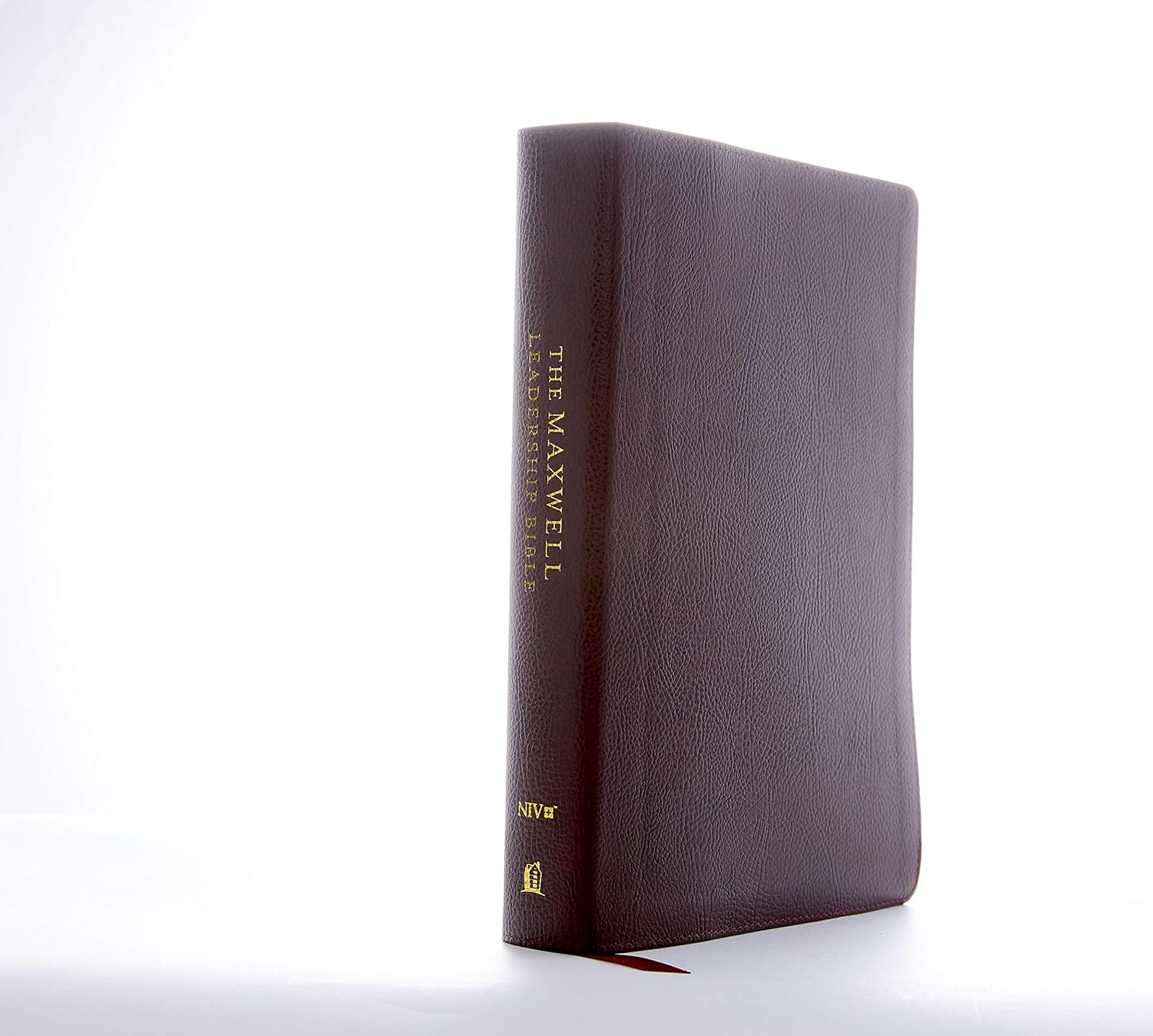 NIV Maxwell Leadership Bible, 3rd Edition, Premium B/l Burgundy, Comfort Print - John C Maxwell